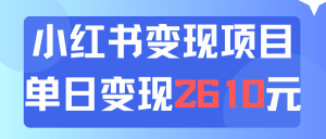 利用小红书卖资料单日引流150人当日变现2610元小白可实操(教程+资料)-王总副业网