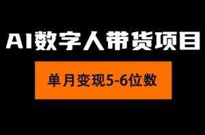 2024年Ai数字人带货,小白就可以轻松上手,真正实现月入过万的项目-王总副业网