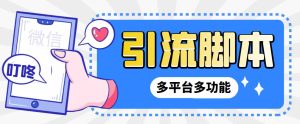【卡密项目】外面收费998的最新小新多平台全自动化引流拓客脚本,解放双手自动引流【引流脚本+详细教程】-王总副业网