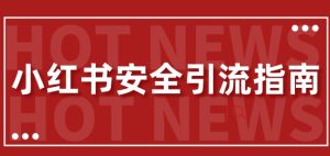 【最新迭代】小红书安全引流指南,一篇吃透小红书引流-王总副业网