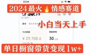 2024最火情感赛道单月变现过万,多平台发布,100%原创玩法,小白当天上手-王总副业网