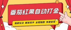 番茄红果独家玩法,单机50-100,可矩阵放大操作轻松,小白轻松上手!-王总副业网