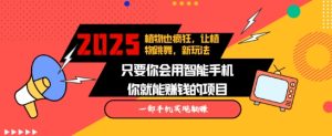 2025蓝海新玩法植物也疯狂,跳舞的植物视频有流量涨粉快,多平台去发布,轻松月入过W-王总副业网
